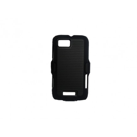 MOTOROLA XT320 Clip Combo 3 en 1 Holster + Mica + Paño Limpiador